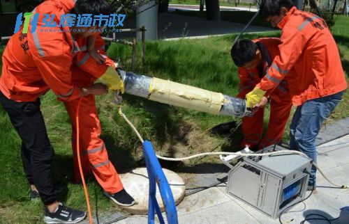 上海浦东新区周家渡管道修复